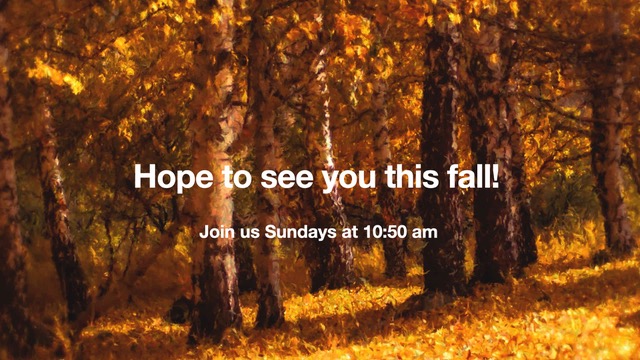 Join us for worship